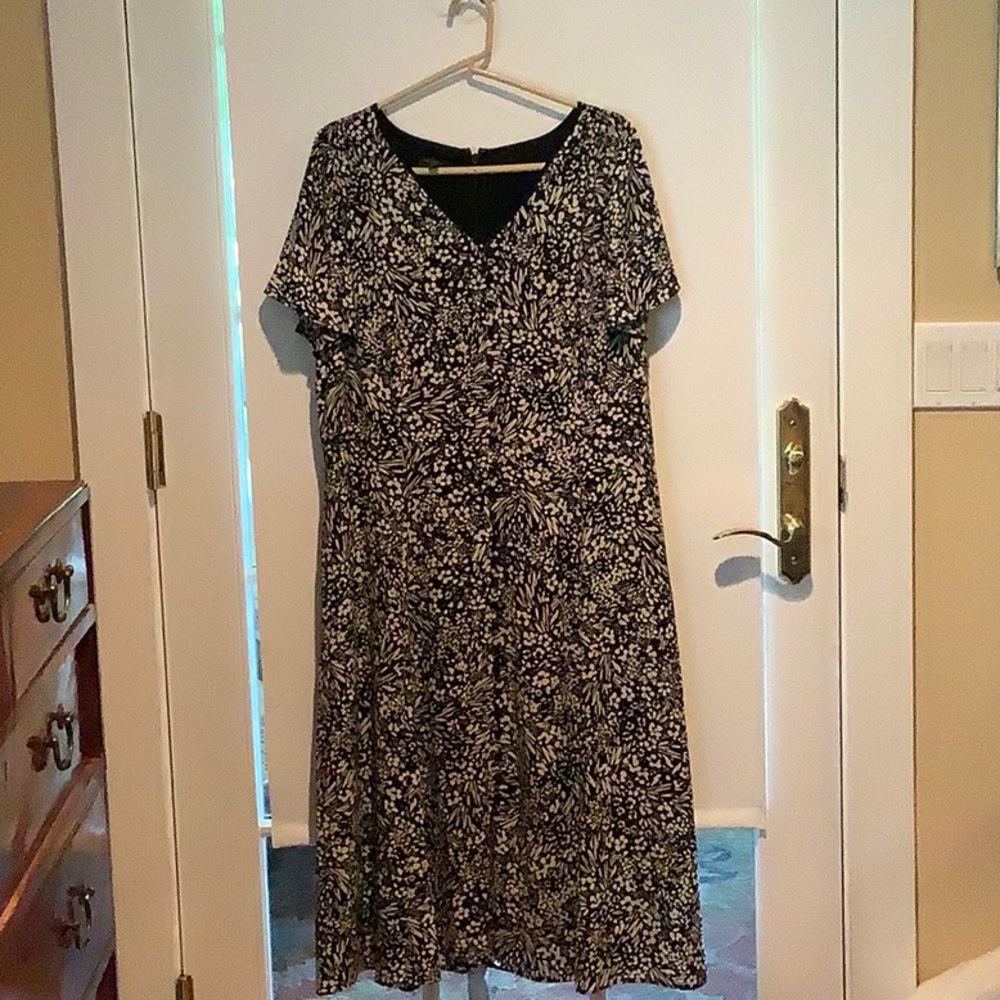 Black and white dress